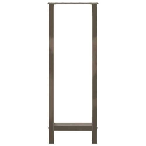 Noge za barski stol Prirodni čelik 2 kom 40 x (110-111) cm Čelik - Prirodna 40 x (110-111) cm 2 1 Cijena