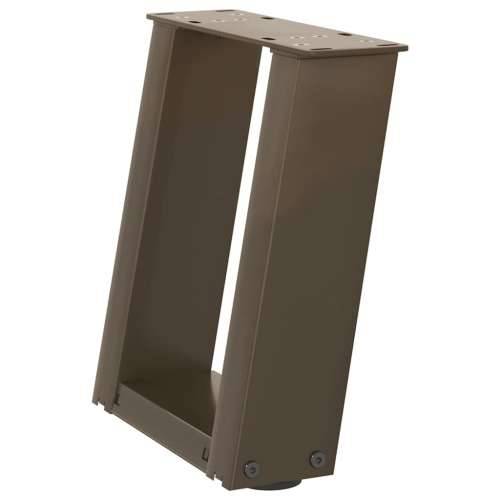 Noge za klub stolić U-oblik 2 kom Prirodni čelik 30 x (30-31) cm Čelik - Prirodna 30 x (30-31) cm 1 Cijena
