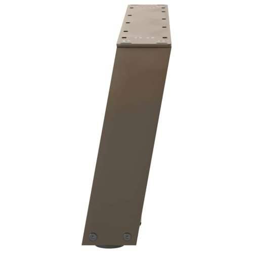 Noge za klub stolić U-oblik 2 kom Prirodni čelik 60 x (30-31) cm Čelik - Prirodna 60 x (30-31) cm 1 Cijena