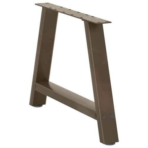 Noge za klub stolić A-oblika 2 kom 70 x (42-43) cm čelik - Prirodna 70 x (42-43) cm 1 Cijena