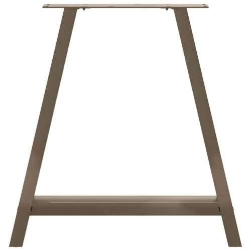 Noge za blagovaonski stol A-oblika 2 kom 70 x (72-73) cm Čelik - Prirodna 70 x (72-73) cm 1 Cijena