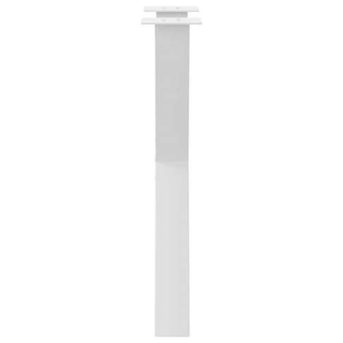 Noge za blagovaonski stol u obliku slova X, 2 kom, bijele, 60 x (72-73) cm, čelik - Bijela 60 x (72-73) cm (80 mm) 2 1 Cijena