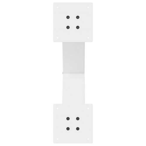 Noge za blagovaonski stol u obliku slova X, 2 kom, bijele, 60 x (72-73) cm, čelik - Bijela 60 x (72-73) cm (80 mm) 2 1 Cijena