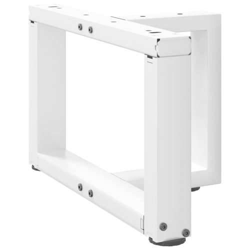 Noge za klub stolić T-oblika 2 kom Bijele 40x25x(30-31) cm Čelik - Bijela 40 x 25 x (30-31) cm 1 Cijena