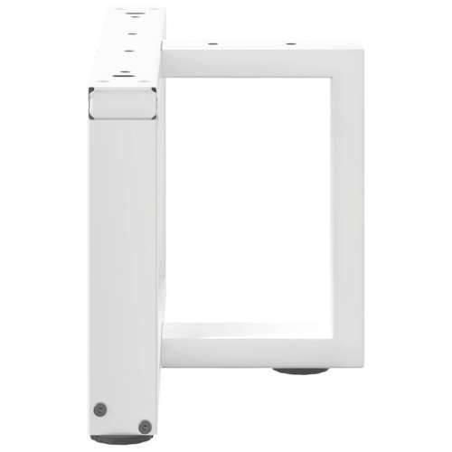 Noge za klub stolić T-oblika 2 kom Bijele 40x25x(30-31) cm Čelik - Bijela 40 x 25 x (30-31) cm 1 Cijena
