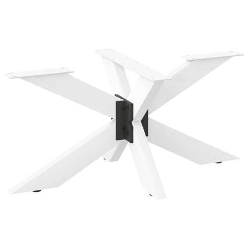Noga klub stolića u obliku pauka, bijela, 98x58x(42-43) cm, čelik - Bijela 98 x 58 x (42-43) cm 1 Cijena