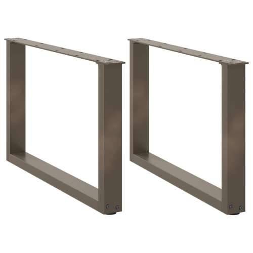 Noge za klub stolić U-oblik 2 kom Prirodni čelik 60 x (42-43) cm Čelik - Prirodna 60 x (42-43) cm 2 1 Cijena