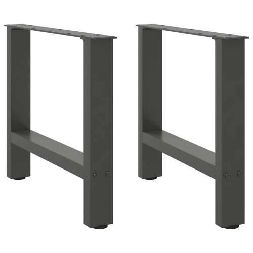 Noge za klub stolić antracit boje 2 kom 60 x (42-43) cm čelik - Antracit 60 x (42-43) cm 2 1 Cijena