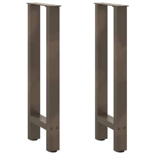 Noge za konzolni stol Prirodni čelik 2 kom 38 x (72-73) cm Čelik - Prirodna 38 x (72-73) cm 2 1 Cijena