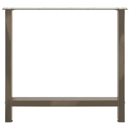 Noge za blagovaonski stol Prirodni čelik 2 kom 80 x (72-73) cm Čelik - Prirodna 80 x (72-73) cm 2 1 Cijena
