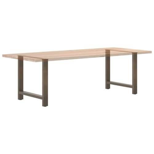 Noge za blagovaonski stol Prirodni čelik 2 kom 80 x (72-73) cm Čelik - Prirodna 80 x (72-73) cm 2 1 Cijena