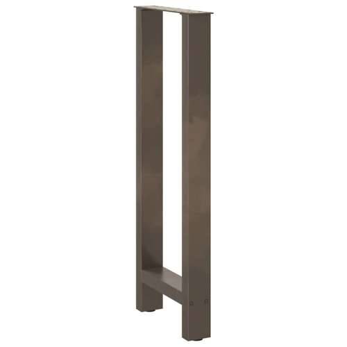 Noge za barski stol Prirodni čelik 2 kom 50 x (100-101) cm Čelik - Prirodna 50 x (100-101) cm 2 1 Cijena