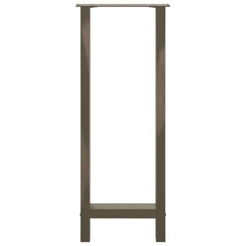 Noge za barski stol Prirodni čelik 2 kom 50 x (100-101) cm Čelik - Prirodna 50 x (100-101) cm 2 1 Cijena