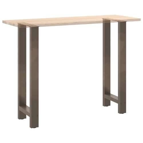 Noge za barski stol Prirodni čelik 2 kom 50 x (100-101) cm Čelik - Prirodna 50 x (100-101) cm 2 1 Cijena