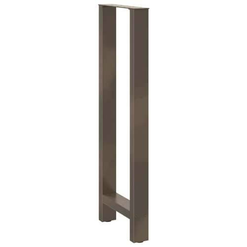 Noge za barski stol Prirodni čelik 2 kom 50 x (110-111) cm Čelik - Prirodna 50 x (110-111) cm 2 1 Cijena
