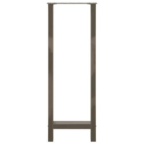 Noge za barski stol Prirodni čelik 2 kom 50 x (110-111) cm Čelik - Prirodna 50 x (110-111) cm 2 1 Cijena