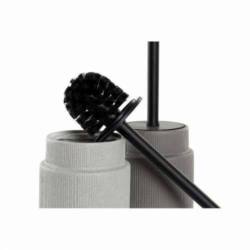 WC Četka DKD Home Decor Svjetlo siva Tamno sivo Čelik Gres Keramika Scandi 10 x 10 x 39 cm (2 kom.) Cijena
