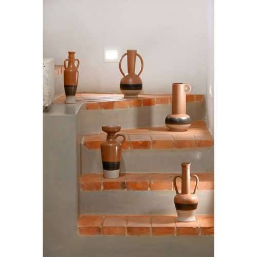 Vrč DKD Home Decor Bijela Siva Terakota Porculan 13,3 x 11 x 27,3 cm 13,3 x 11 x 28 cm (3 kom.) Cijena