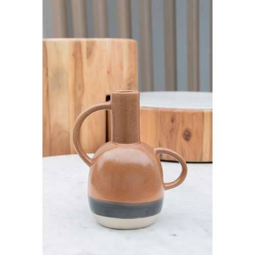 Vrč DKD Home Decor Bijela Siva Terakota Porculan 19,5 x 12 x 22,6 cm (3 kom.) Cijena