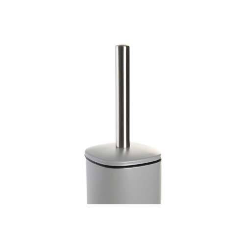 WC Četka DKD Home Decor Bež Siva Krema Metal Nehrđajući Čelik 9,5 x 9,5 x 38,5 cm (2 kom.) Cijena