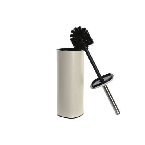 WC Četka DKD Home Decor Bež Siva Krema Metal Nehrđajući Čelik 9,5 x 9,5 x 38,5 cm (2 kom.) Cijena