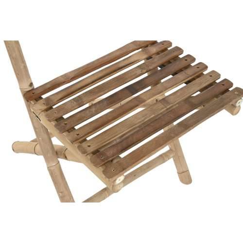 Dārza krēsls Home ESPRIT Smeđa Bambus 45 x 55 x 95 cm Cijena