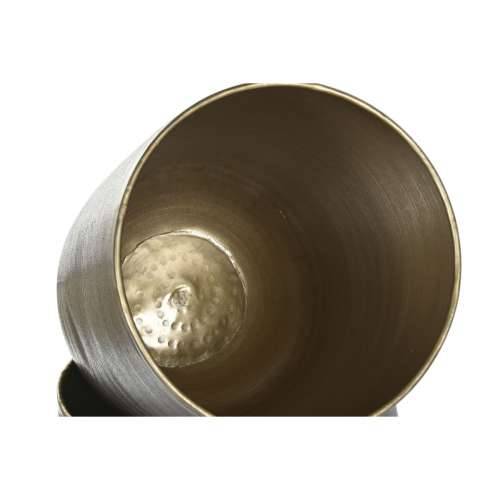 Tegla za biljke Home ESPRIT zlatan Srebrna Aluminij moderan 35 x 35 x 63 cm (2 Dijelovi) Cijena