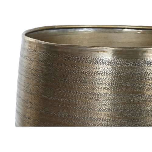 Tegla za biljke Home ESPRIT zlatan Srebrna Aluminij moderan 35 x 35 x 63 cm (2 Dijelovi) Cijena