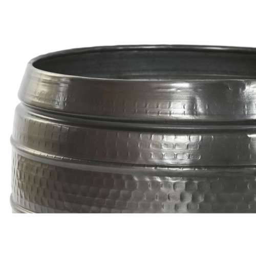 Tegla za biljke Home ESPRIT Siva Aluminij moderan 41 x 41 x 40 cm 40 x 40 x 40,5 cm (3 Dijelovi) Cijena