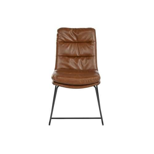 Blagavaonska stolica Home ESPRIT Sintetička Koža Metal 71 x 49 x 90 cm Cijena