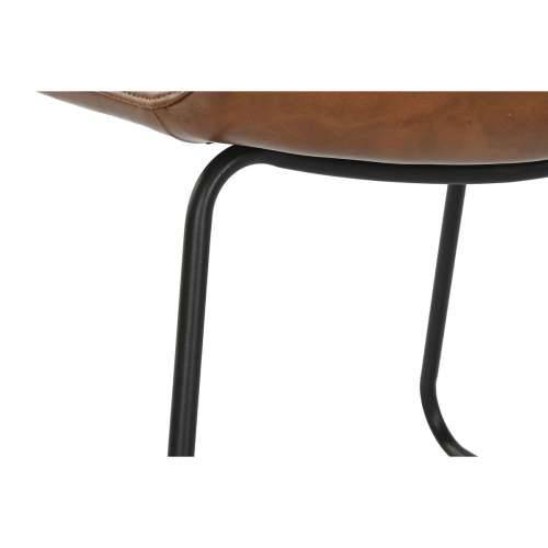 Blagavaonska stolica Home ESPRIT Sintetička Koža Metal 71 x 49 x 90 cm Cijena