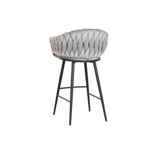 Tabure Home ESPRIT Crna Siva Metal 58 x 53 x 101 cm Cijena