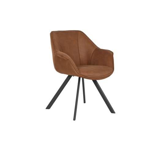 Blagavaonska stolica Home ESPRIT Crna Deva Metal Mikrovlakna 64 x 67 x 85 cm 67 x 64 x 83 cm Cijena