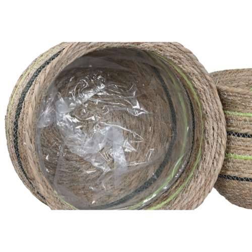 Tegla za biljke Home ESPRIT Smeđa Zelena Vlakna Arap 44 x 44 x 33 cm (6 kom.) Cijena