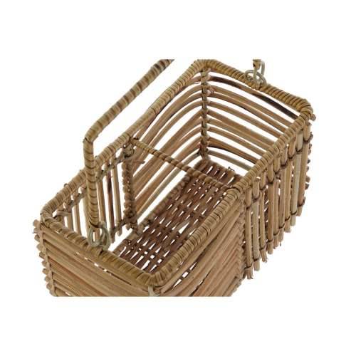 Košara za pribor za jelo DKD Home Decor Smeđa Željezo 20 x 10 x 12 cm Cijena