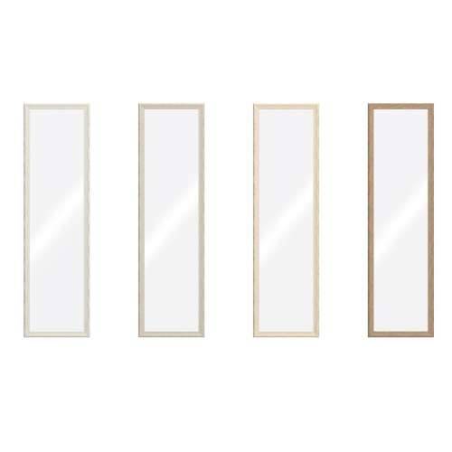 Zidno ogledalo Home ESPRIT Smeđa Bež Siva gradski 35 x 2 x 132 cm (4 kom.) Cijena