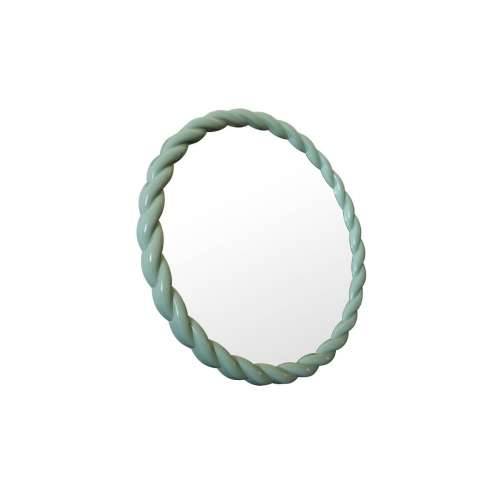 Zidno ogledalo Home ESPRIT Bijela Zelena Roza Lila 44 x 3 x 44 cm (4 kom.) Cijena