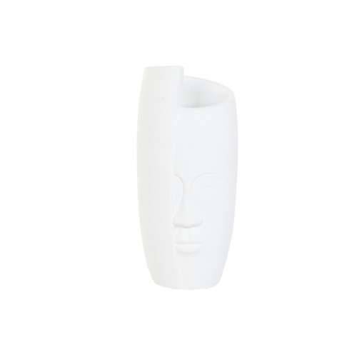 Tegla za biljke Home ESPRIT Bijela magnezij moderan Lice 42 x 42 x 110 cm Cijena