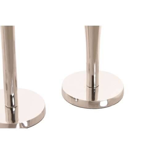 Svijećnjak Home ESPRIT Srebrna Aluminij moderan 7,5 x 7,5 x 25 cm Cijena