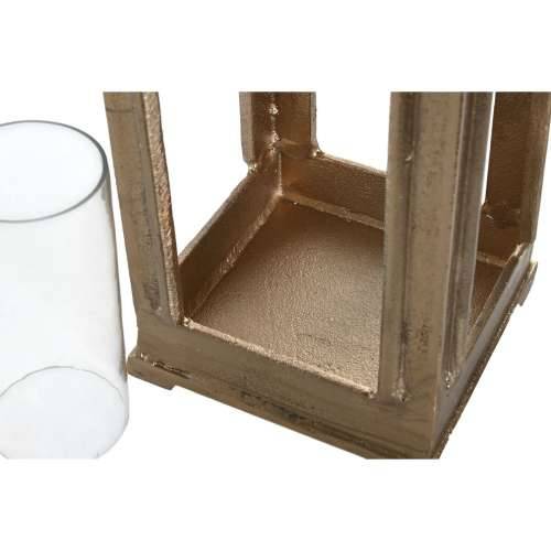 Laternas stends Home ESPRIT zlatan Aluminij Kristal Vintage 17 x 17 x 78 cm Cijena