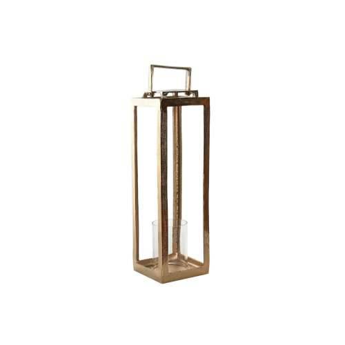 Laternas stends Home ESPRIT zlatan Aluminij Kristal moderan 20 x 20 x 74 cm Cijena