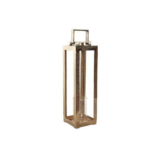 Laternas stends Home ESPRIT zlatan Aluminij Kristal moderan 15 x 15 x 59 cm Cijena