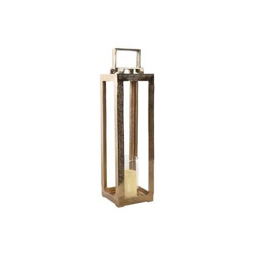Laternas stends Home ESPRIT zlatan Aluminij Kristal moderan 15 x 15 x 59 cm Cijena