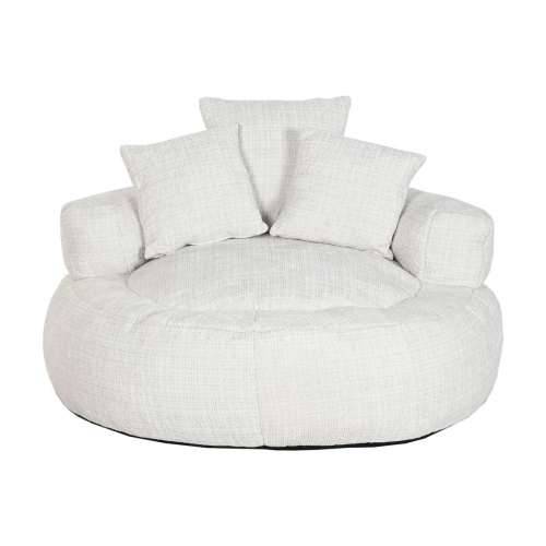 Fotelja Home ESPRIT Bijela 104 x 104 x 50 cm Cijena