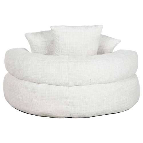 Fotelja Home ESPRIT Bijela 104 x 104 x 50 cm Cijena
