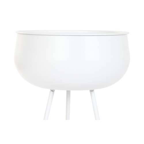 Tegla za biljke Home ESPRIT Bijela Metal gradski 34 x 34 x 70 cm (2 Dijelovi) Cijena