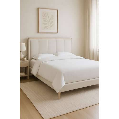krevet Home ESPRIT Svjetlo siva 196 x 223 x 135 cm Cijena