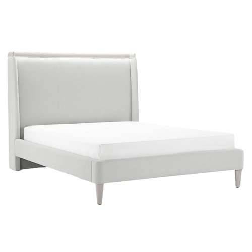 krevet Home ESPRIT Svjetlo siva 196 x 223 x 135 cm Cijena
