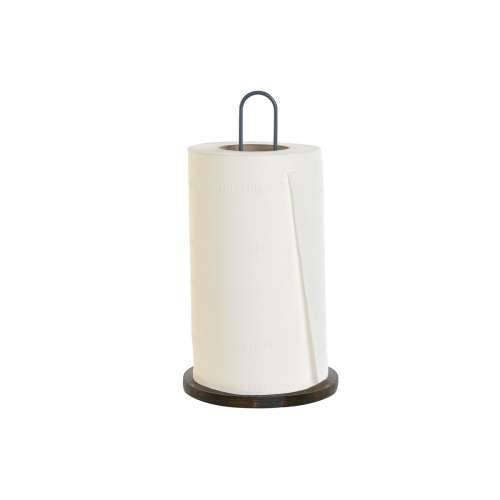 Stalak za Papirnati Ručnik DKD Home Decor Plava Bijela Metal Kaučukovac 15 x 15 x 31 cm (2 kom.) Cijena