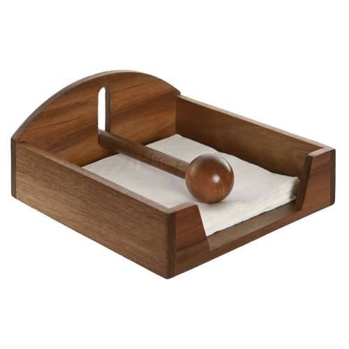 Stalak za salvete Home ESPRIT Prirodno Drvo akacije 19 x 21 x 8,8 cm Cijena